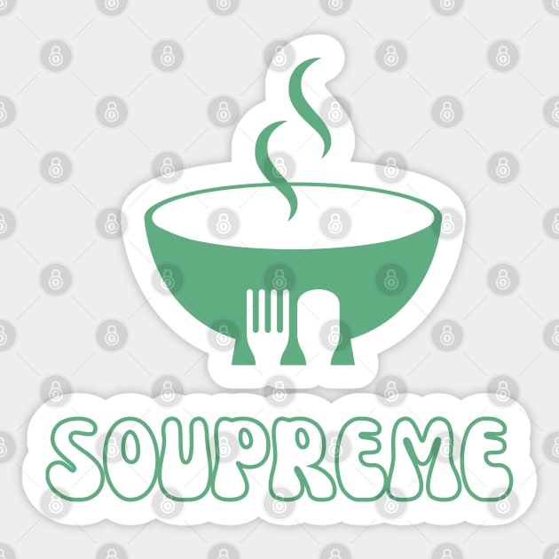 Soupreme Sticker by smkworld